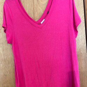 Cabi Escape Tee, #5559, Bright Barbie Pink, Size L, NWOT- never worn.
